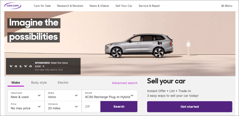 cars.com_screenshort
